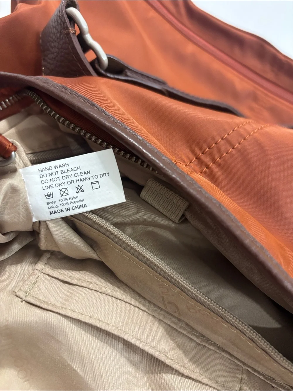 Baggallini Rust Orange/Brown Tote Bag